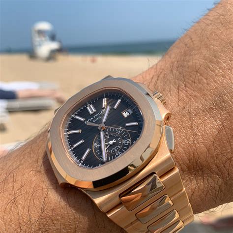 rose gold patek philippe|gold nautilus patek price.